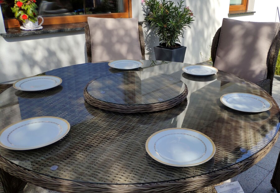 Blat Obrotowy 60cm Nakładka na Stół Patera Technorattan