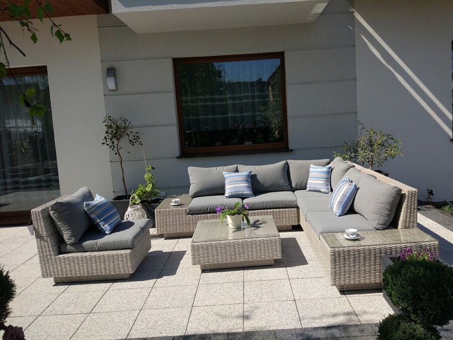 Meble ogrodowe CALABRIA - narożnik