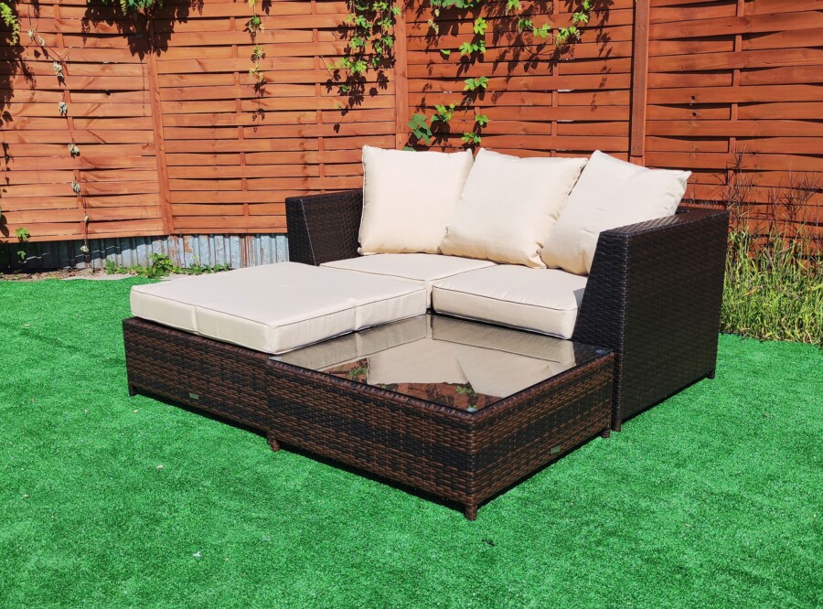 CAMAIORE MINI Mały zestaw wypoczynkowy Różne odcienie - końcówka serii