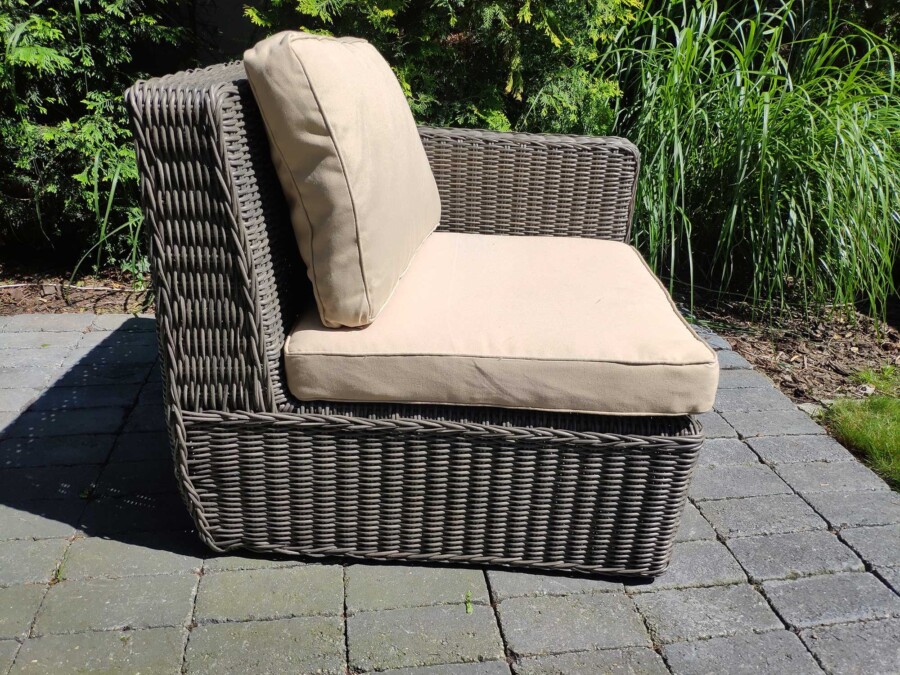 CANAVESE MINI Mały zestaw mebli ogorodowych Technorattan