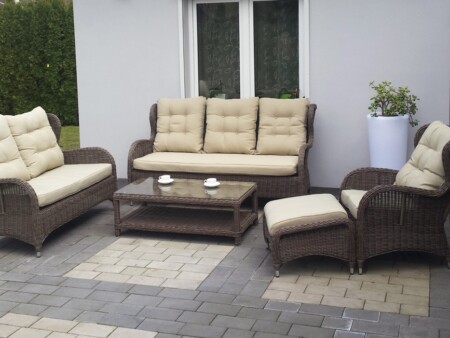 CEZAR BIG 2 Ekskluzywne Meble Ogrodowe z Technorattanu. Piękny zestaw Tarasowy CEZAR BIG 2 Ekskluzywne Meble Ogrodowe z Technorattanu. Piękny zestaw Tarasowy