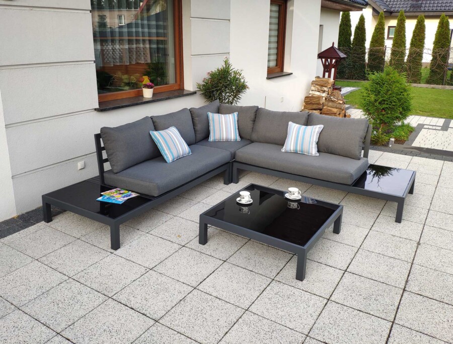 Aluminiowy narożnik ogrodowy HEMSON CORNER