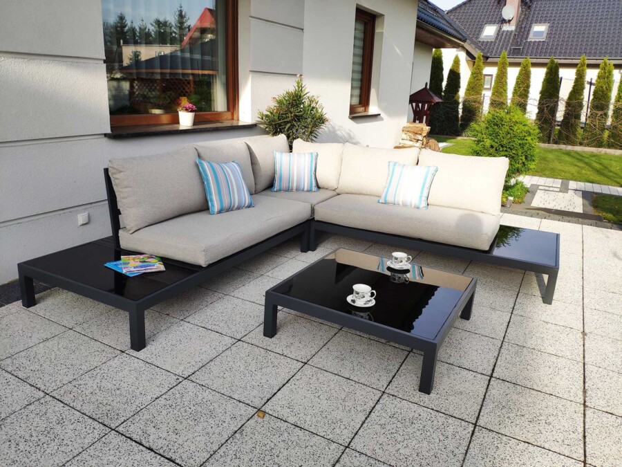 Aluminiowy narożnik ogrodowy HEMSON CORNER