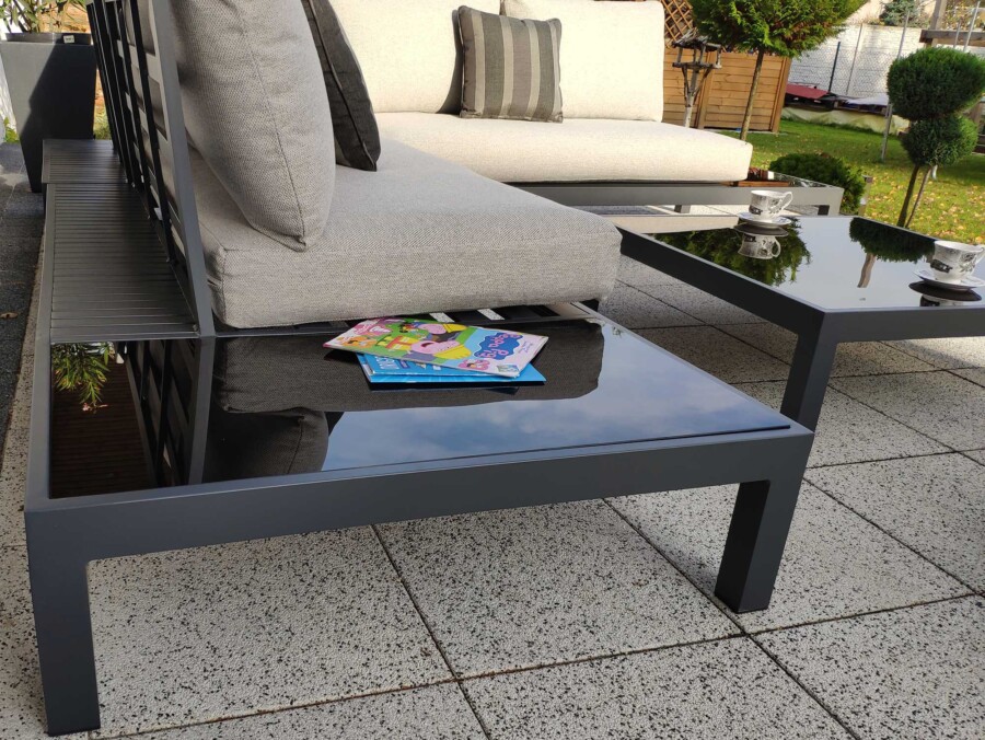 Aluminiowy narożnik ogrodowy HEMSON CORNER