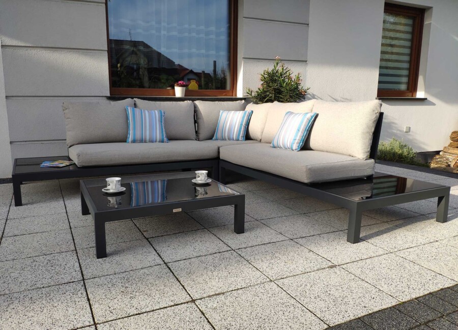 Aluminiowy narożnik ogrodowy HEMSON CORNER