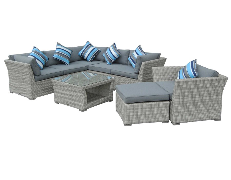 Meble ogrodowe technorattan KRETA BIG