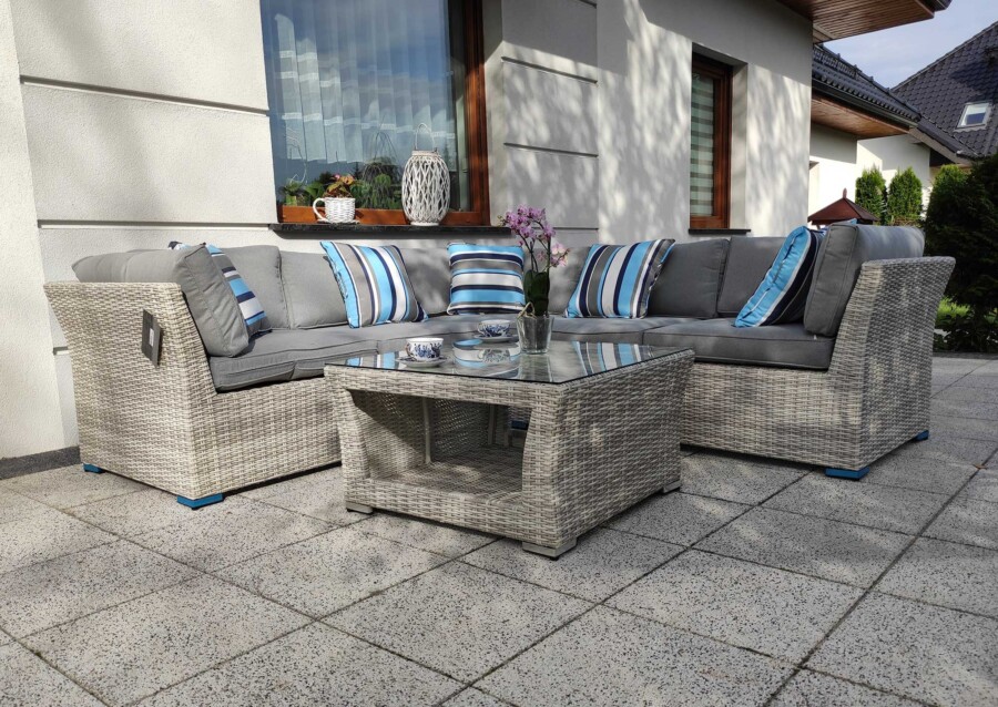 Modułowy narożnik ogrodowy KRETA