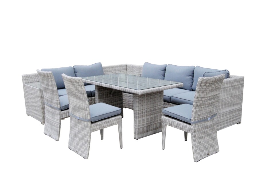 Duży narożnik z technorattanu MILANO BIG