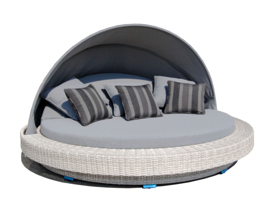 Rozkładana leżanka z daszkiem SANTORINI