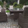 Duży stół ogrodowy z technorattanu Siena 8