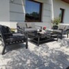 WIKING 2 Meble Tarasowe z Aluminum Zestaw Kawowy
