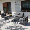 WIKING 2 Meble Tarasowe z Aluminum Zestaw Kawowy WIKING 2 Meble Tarasowe z Aluminum Zestaw Kawowy