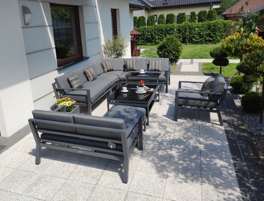 Narożnik i fotel ogrodowy WIKING PREMIUM