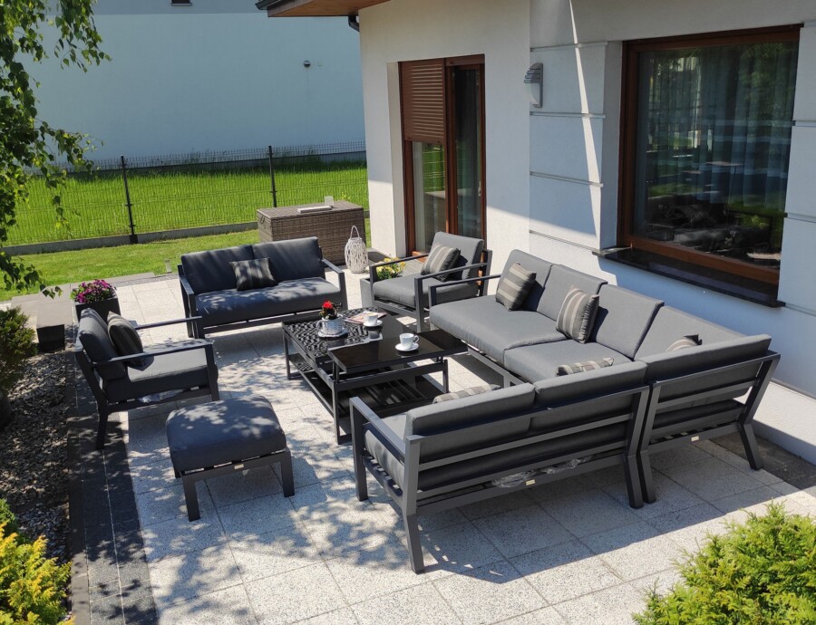 Narożnik i fotel ogrodowy WIKING PREMIUM