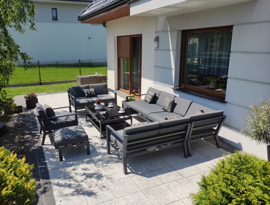 Narożnik i fotel ogrodowy WIKING PREMIUM