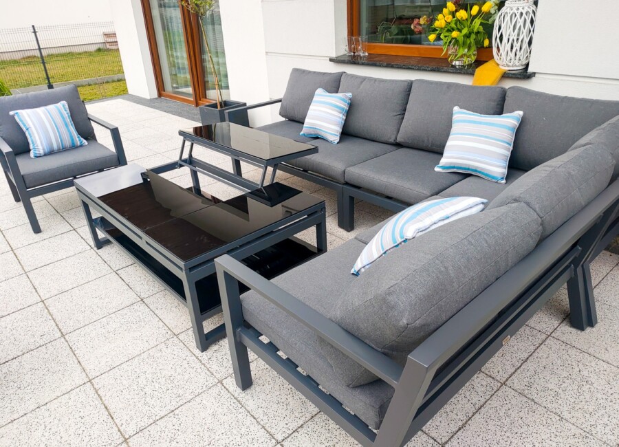 Narożnik i fotel ogrodowy WIKING PREMIUM