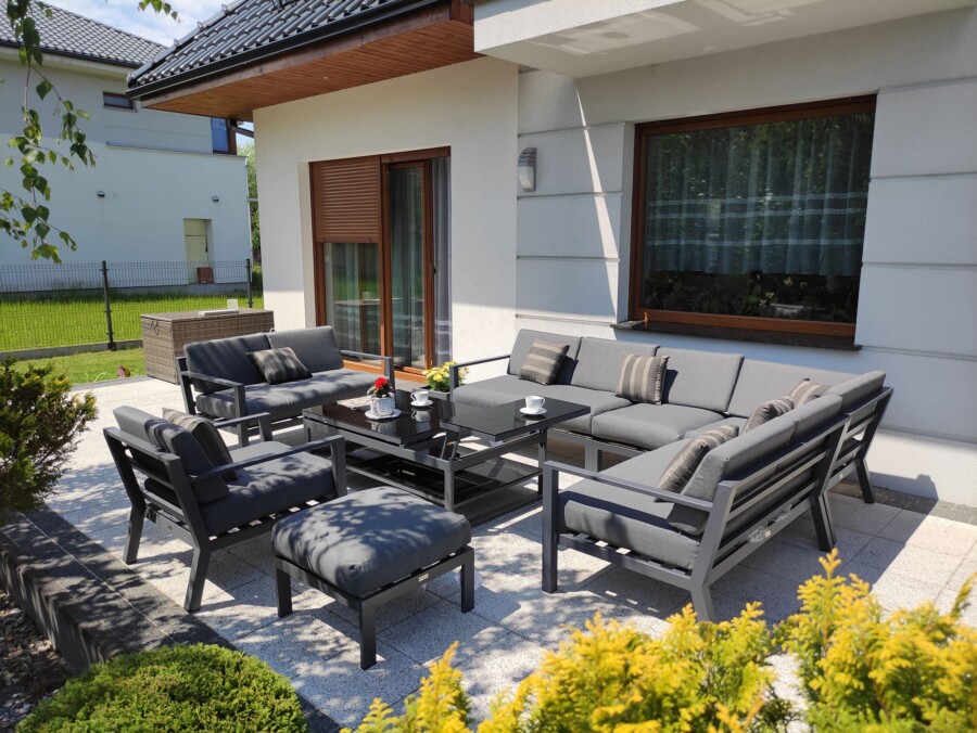 Narożnik i fotel ogrodowy WIKING PREMIUM