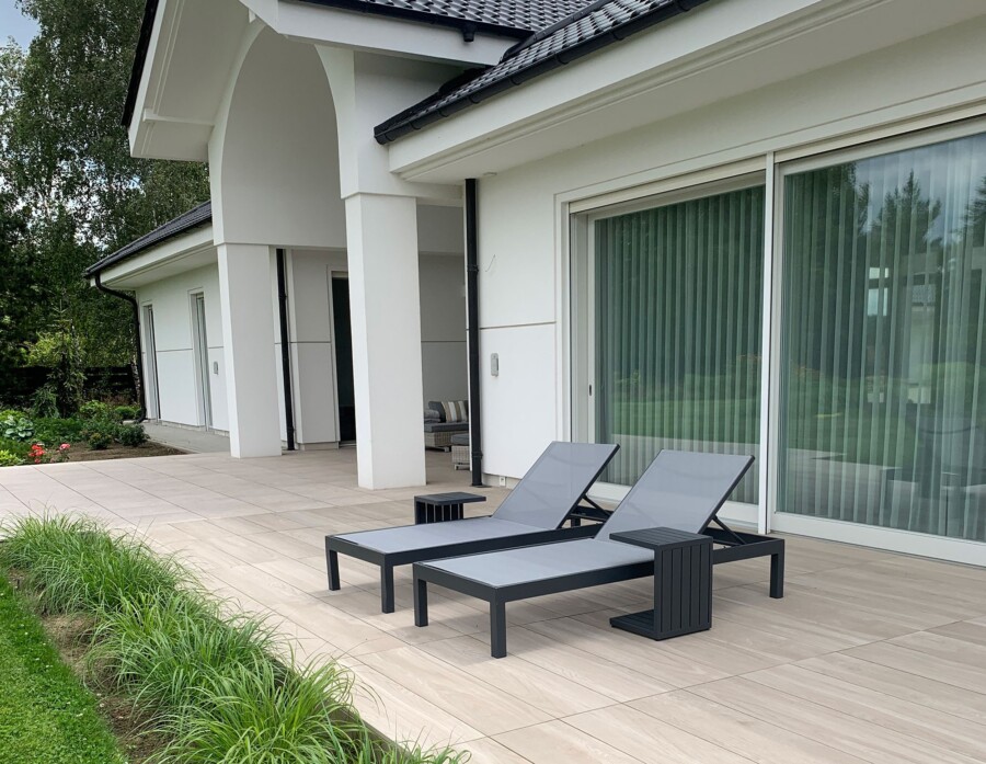 Leżaki baseonwe Loki Set Textilene