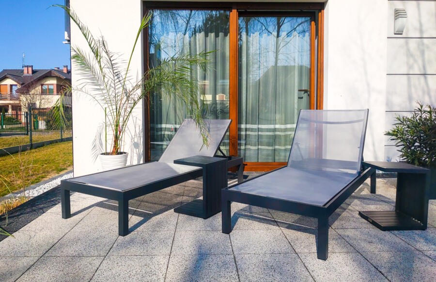 Leżaki baseonwe Loki Set Textilene