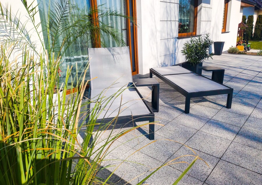 Leżaki baseonwe Loki Set Textilene