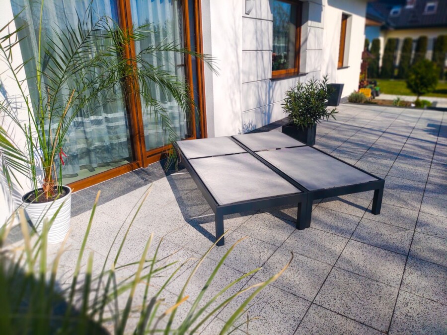 Leżaki baseonwe Loki Set Textilene