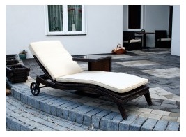 leżaki rattanowe do ogrodu