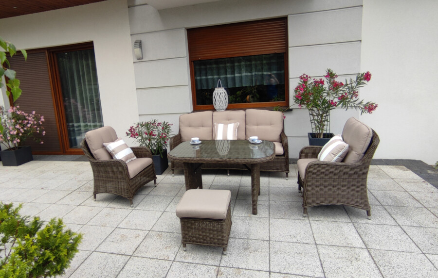 Duży zestaw kawowo-obiadowy ARES BIG