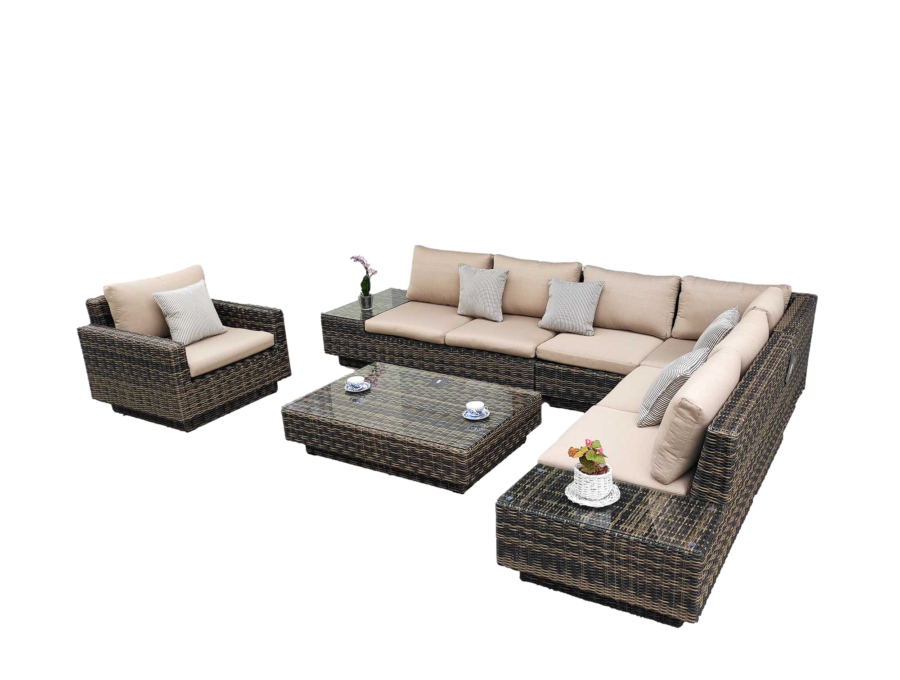 Narożnik na taras z fotelem CALABRIA BIG