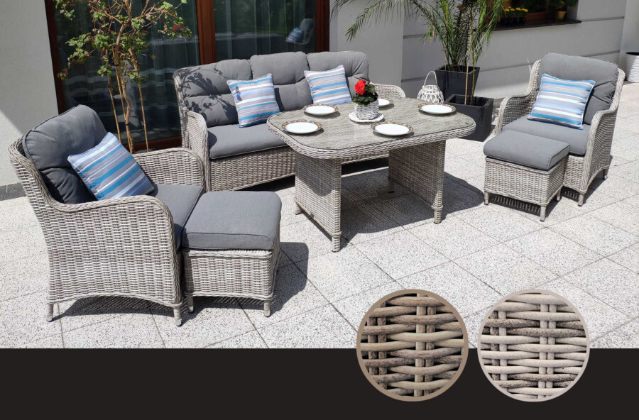 Duży zestaw kawowo-obiadowy ARES BIG