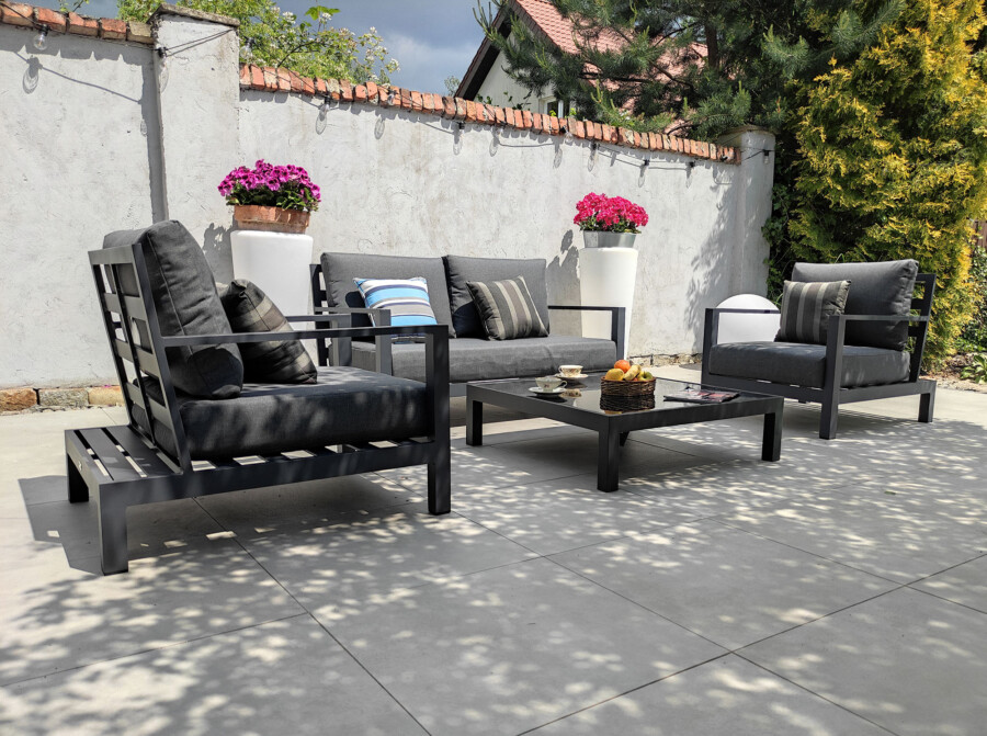 Zestaw kawowy aluminiowy HEMSON 2