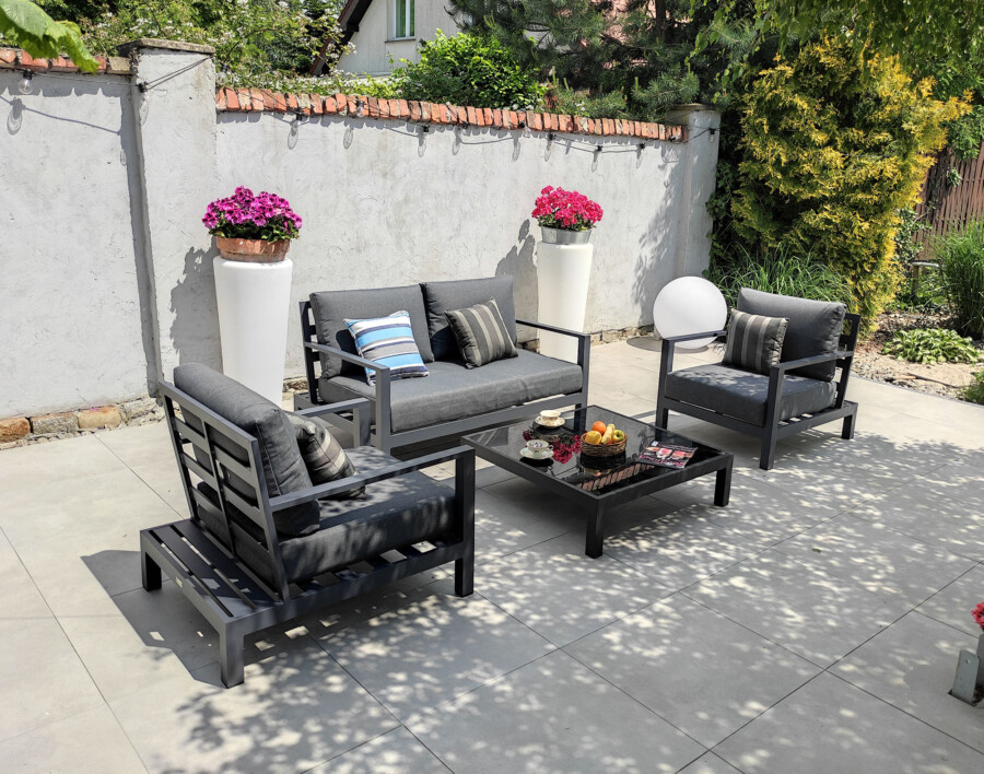 Zestaw kawowy aluminiowy HEMSON 2