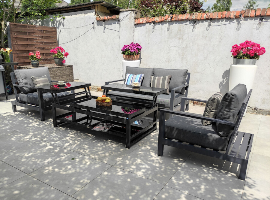 Zestaw kawowy aluminiowy HEMSON 2