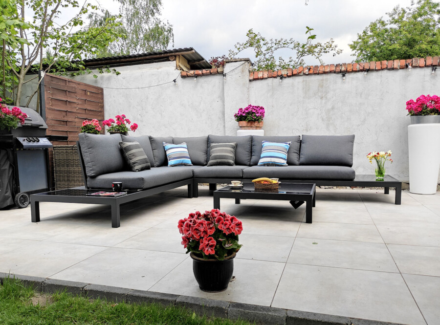 Aluminiowy narożnik ogrodowy HEMSON CORNER