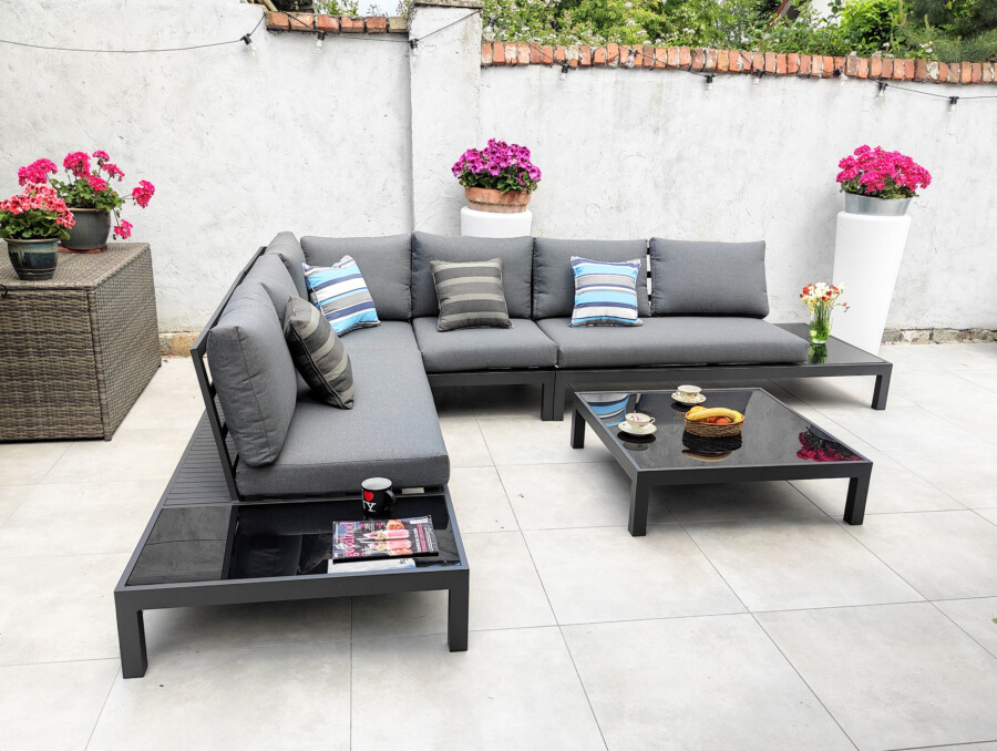 Aluminiowy narożnik ogrodowy HEMSON CORNER