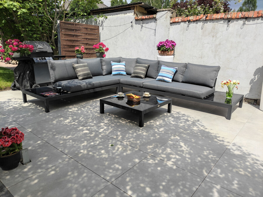 Aluminiowy narożnik ogrodowy HEMSON CORNER