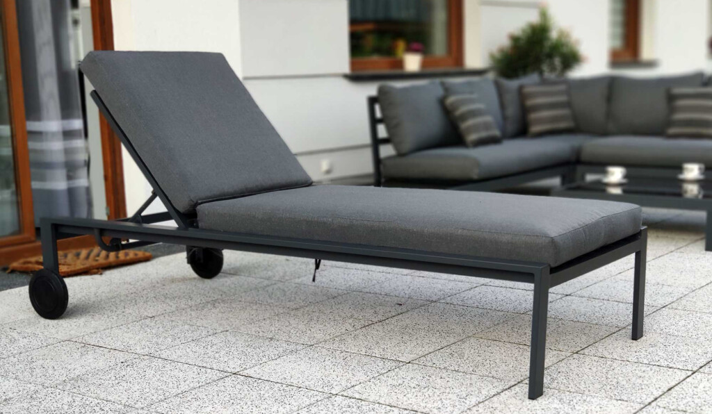aluminiowy leżak 