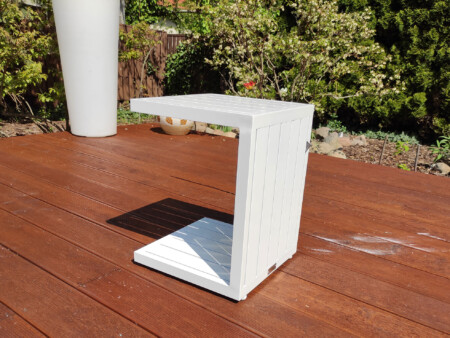 Basenowy leżak Textilene ogrodowy LOKI