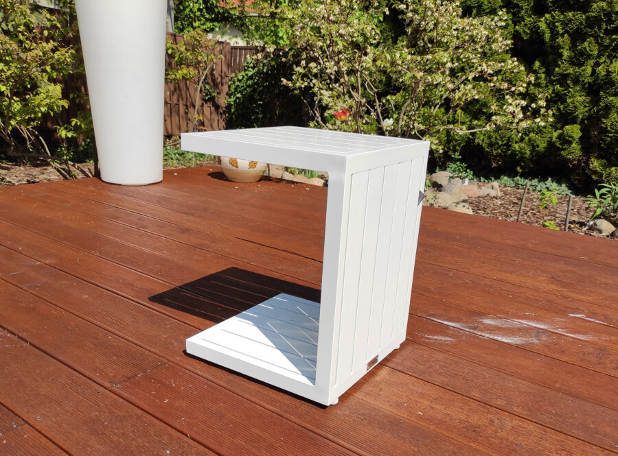 Basenowy leżak Textilene ogrodowy LOKI