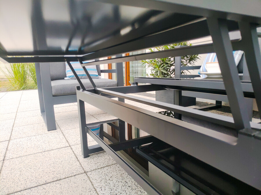 THOR CORNER BIG Meble Ogrodowe Aluminiowe Zestaw Wypoczynkowy