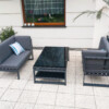 THOR CORNER BIG Meble Ogrodowe Aluminiowe Zestaw Wypoczynkowy