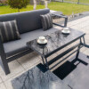 THOR CORNER BIG Meble Ogrodowe Aluminiowe Zestaw Wypoczynkowy