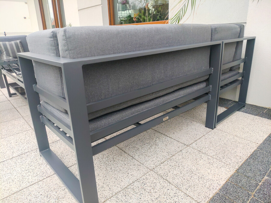 THOR CORNER BIG Meble Ogrodowe Aluminiowe Zestaw Wypoczynkowy