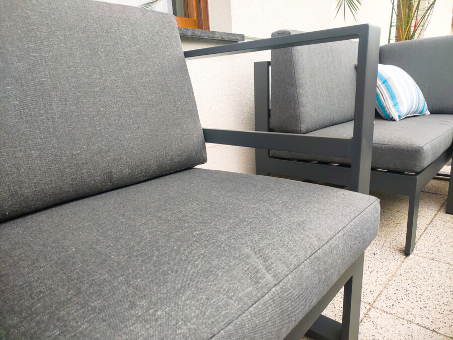 THOR CORNER BIG Meble Ogrodowe Aluminiowe Zestaw Wypoczynkowy