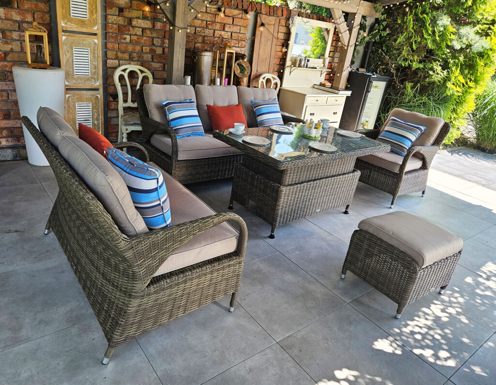 Podnóżek do zestawu POSEJDON – technorattan