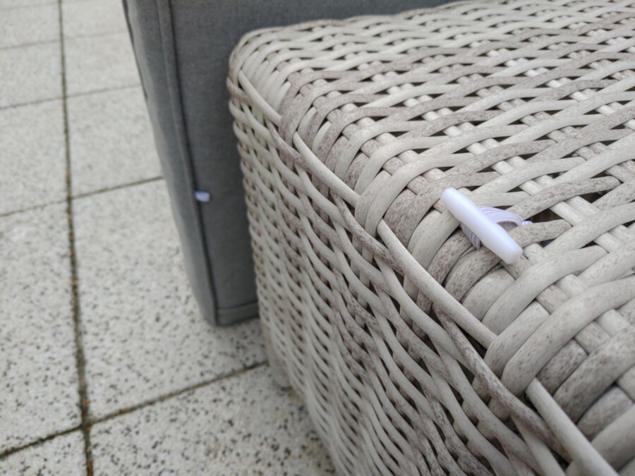 Narożnik tarasowy z technorattanu MILANO