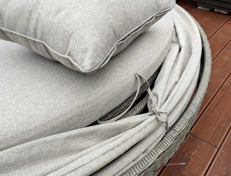 Rozkładana leżanka z daszkiem SANTORINI