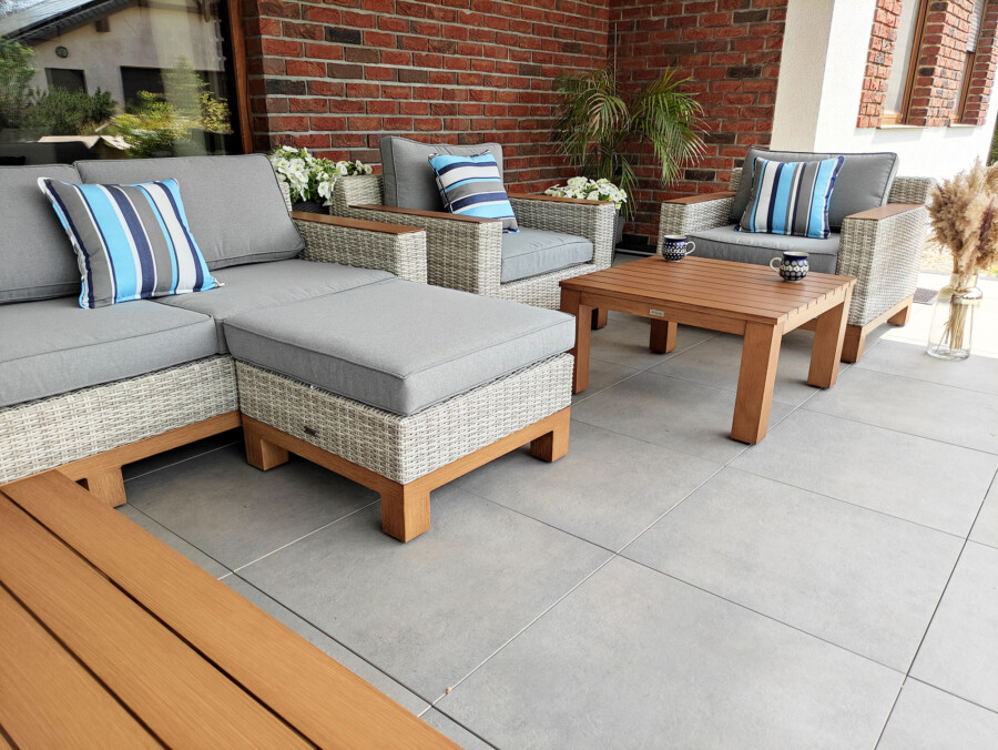 PALERMO PREMIUM Zestaw Wypoczynkowy do Ogrodu. Meble technorattanowe