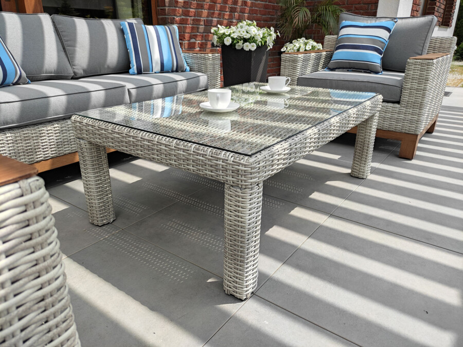 PALERMO BIG Zestaw Wypoczynkowy do Ogrodu. Meble technorattanowe