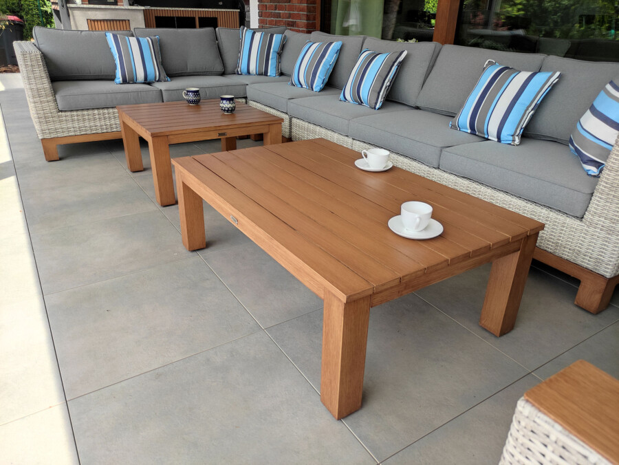 ANCONA PREMIUM Meble Ogrodowe: Narożnik Technorattan