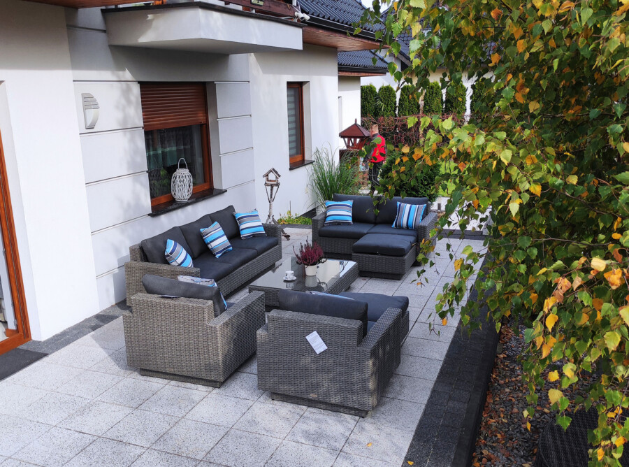 CAMPANIA PREMIUM BIG - duży zestaw mebli wypoczynkowych na taras i do ogrodu